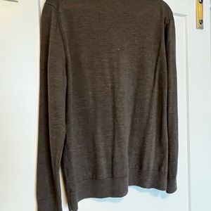 Men’s XL quarter zip wool sweater